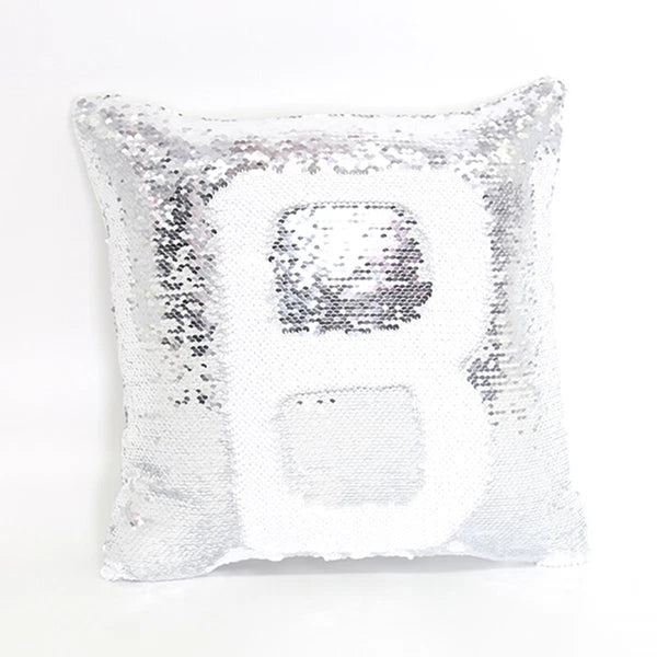 10Pcs Blank Reversible Sequin Pillowcase Home Sofa Car Decor for Sublimation New