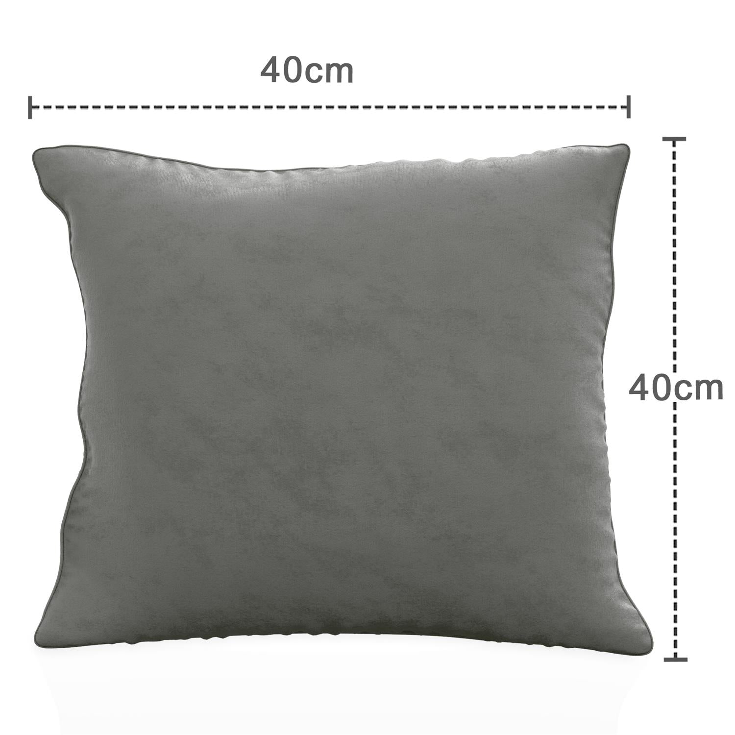 Cushion Cover 40x40 cm Decorative Velvet Living Room Bedroom Sofa Bed Office