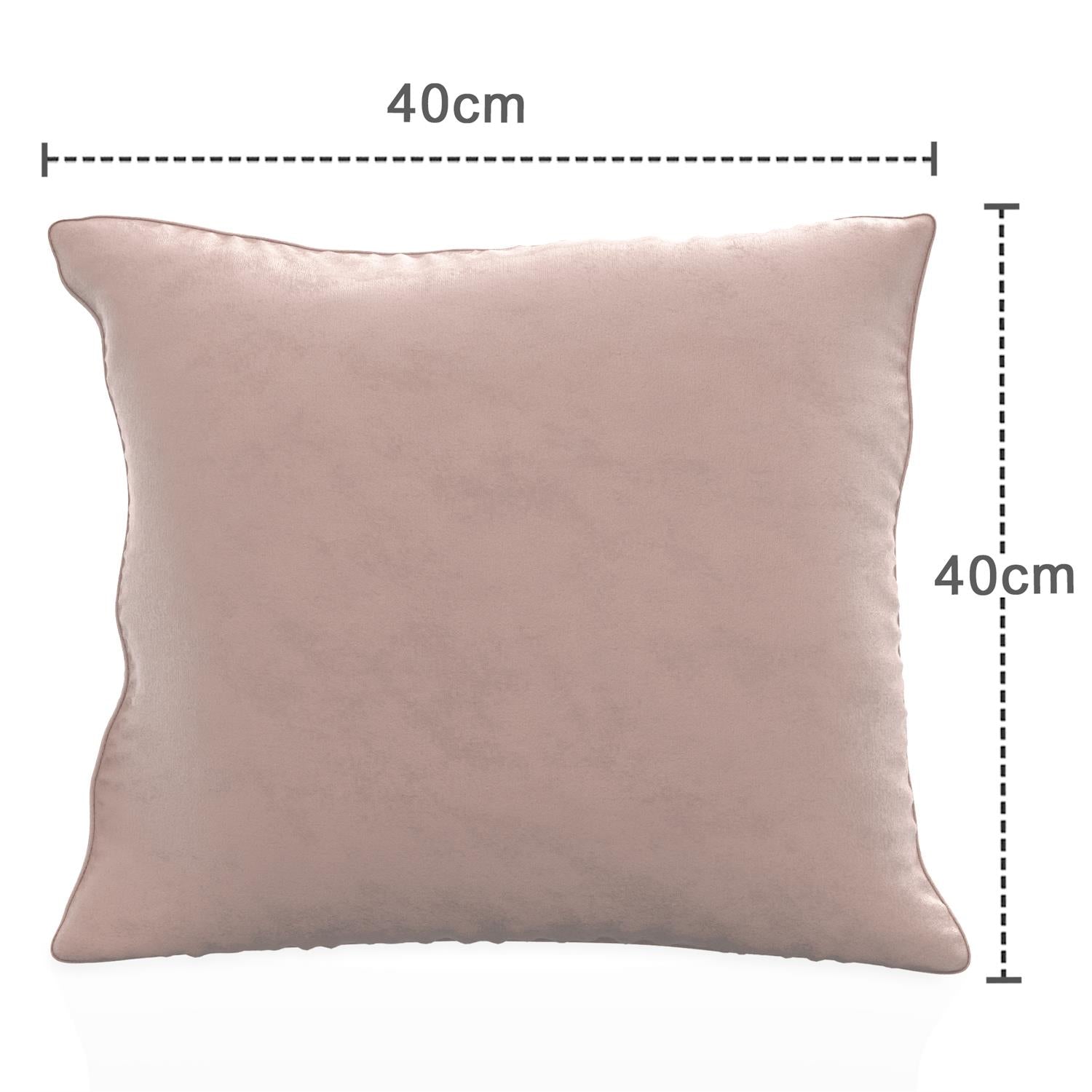 Cushion Cover 40x40 cm Decorative Velvet Living Room Bedroom Sofa Bed Office