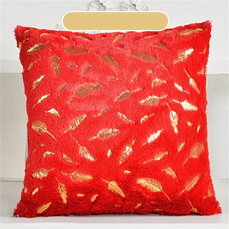 Pillows Covers Cushion 43x43cm Fur Sofa Decorative Bed Pillow Room Decoration