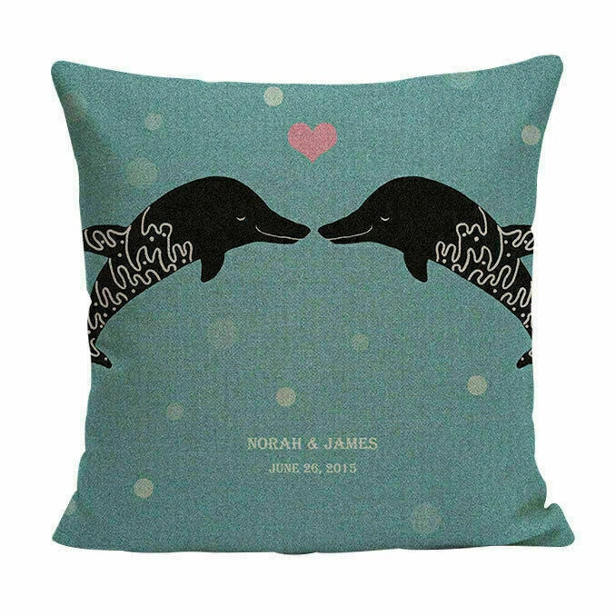 Decor Home Sofa  Animal Cartoon Cushion Case Cover Pillow Fashion