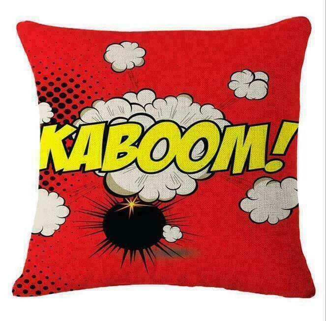 Letter Bang Cushion Home Pillow Decor Cover Fashion Sofa Case