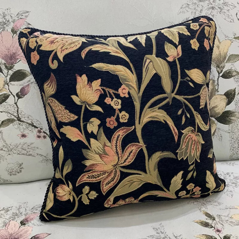 18x18 in Chenille Fabric Throw Pillow Covers Sofa Bed Cushion Covers Case