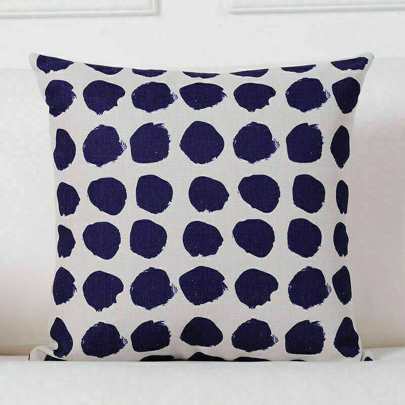 MY1437 Cushion Home Pillow Sofa Throw Cover Geometric Waist Case