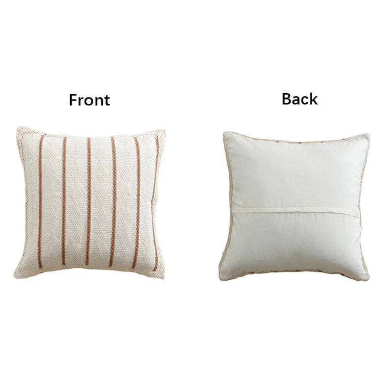 24 x 24 in Vintage Farmhouse Throw Pillow Cover Sofa Bed Cushion Covers Decor
