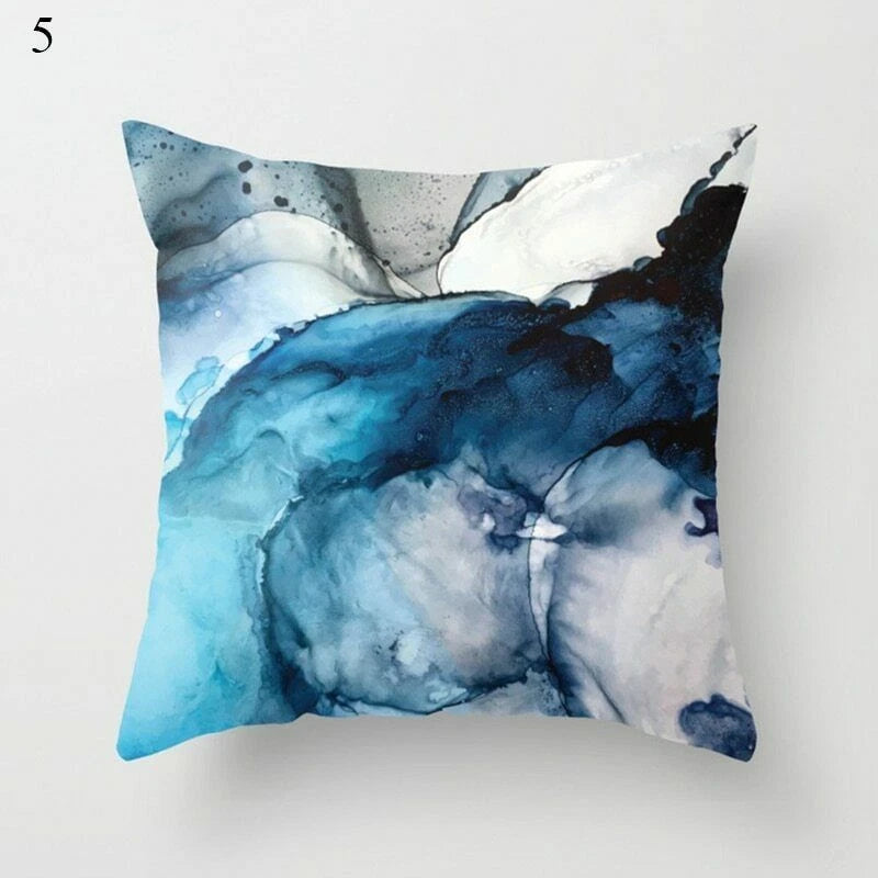 Super Soft Geometric Print Pillow Cases Art Cushion Covers for Sofa Pillowcases