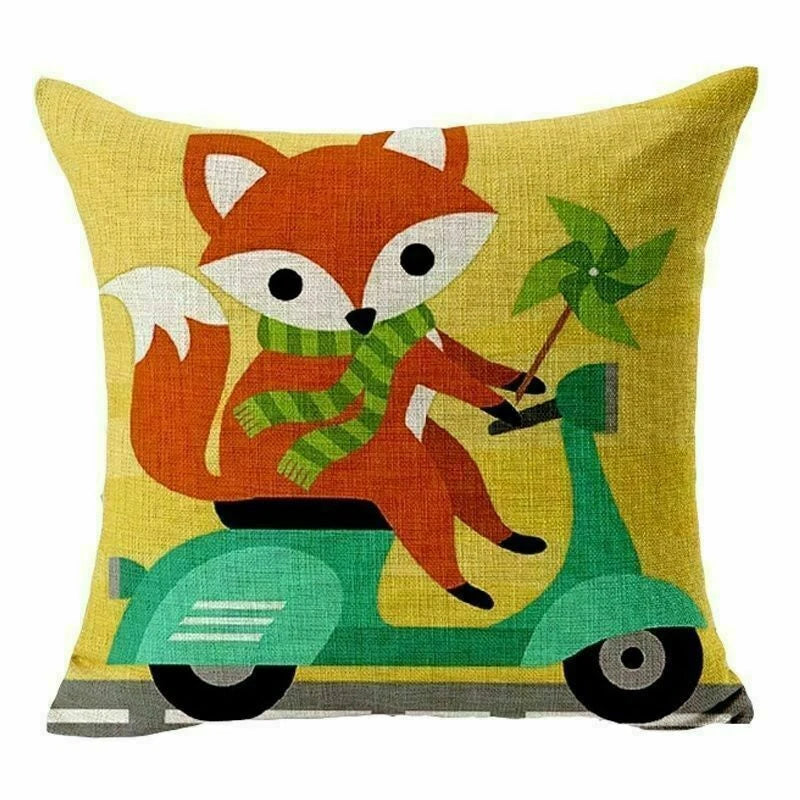 Decor Home Sofa  Animal Cartoon Cushion Case Cover Pillow Fashion