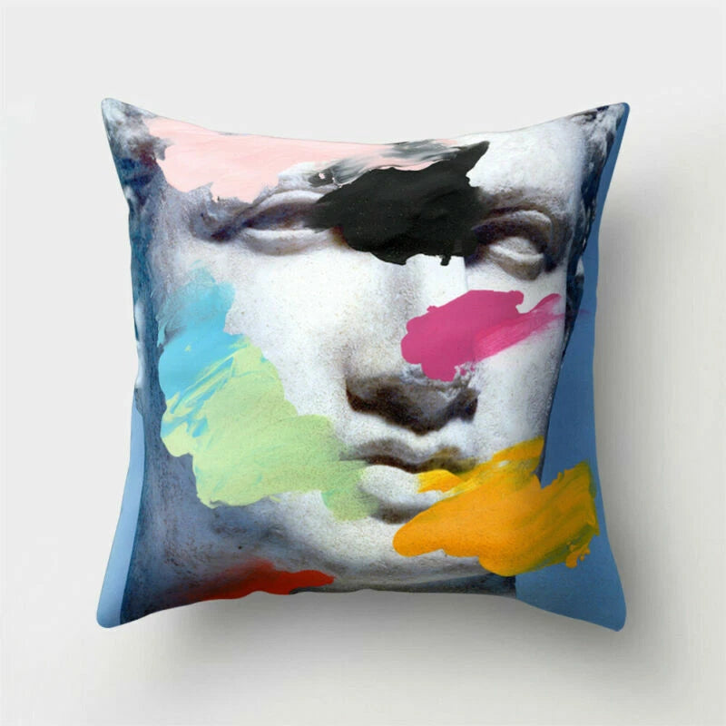18 inch Polyester Pillow case cover sofa throw waist Home cover cushion Decor