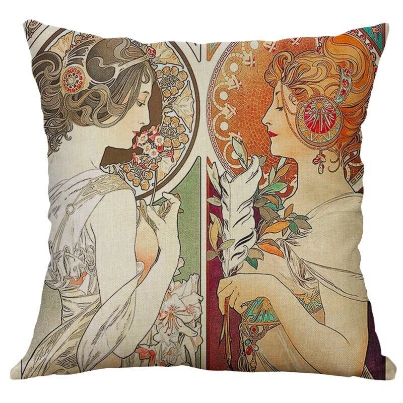 Leaves Feather   Cushion Cover Throw Pillow Case Home Sofa Car Decor