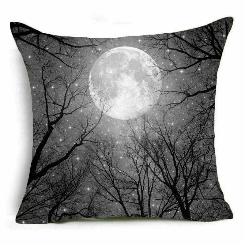 18'' Forest Plant pillow case sofa waist Home cover cushion Decor