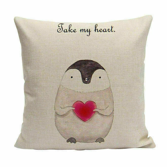 Decor Home Sofa  Animal Cartoon Cushion Case Cover Pillow Fashion