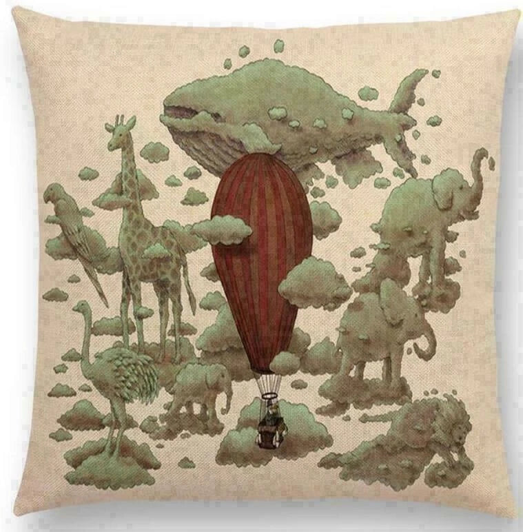 Decor cushion waist cover car Spaceman 18"*18"sofa pillow Home case