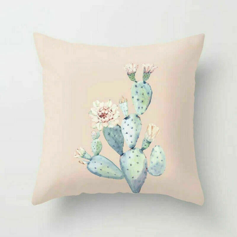Rustic Flower 18inch Pillow Case Sofa Bed Cushion Cover Home Decor