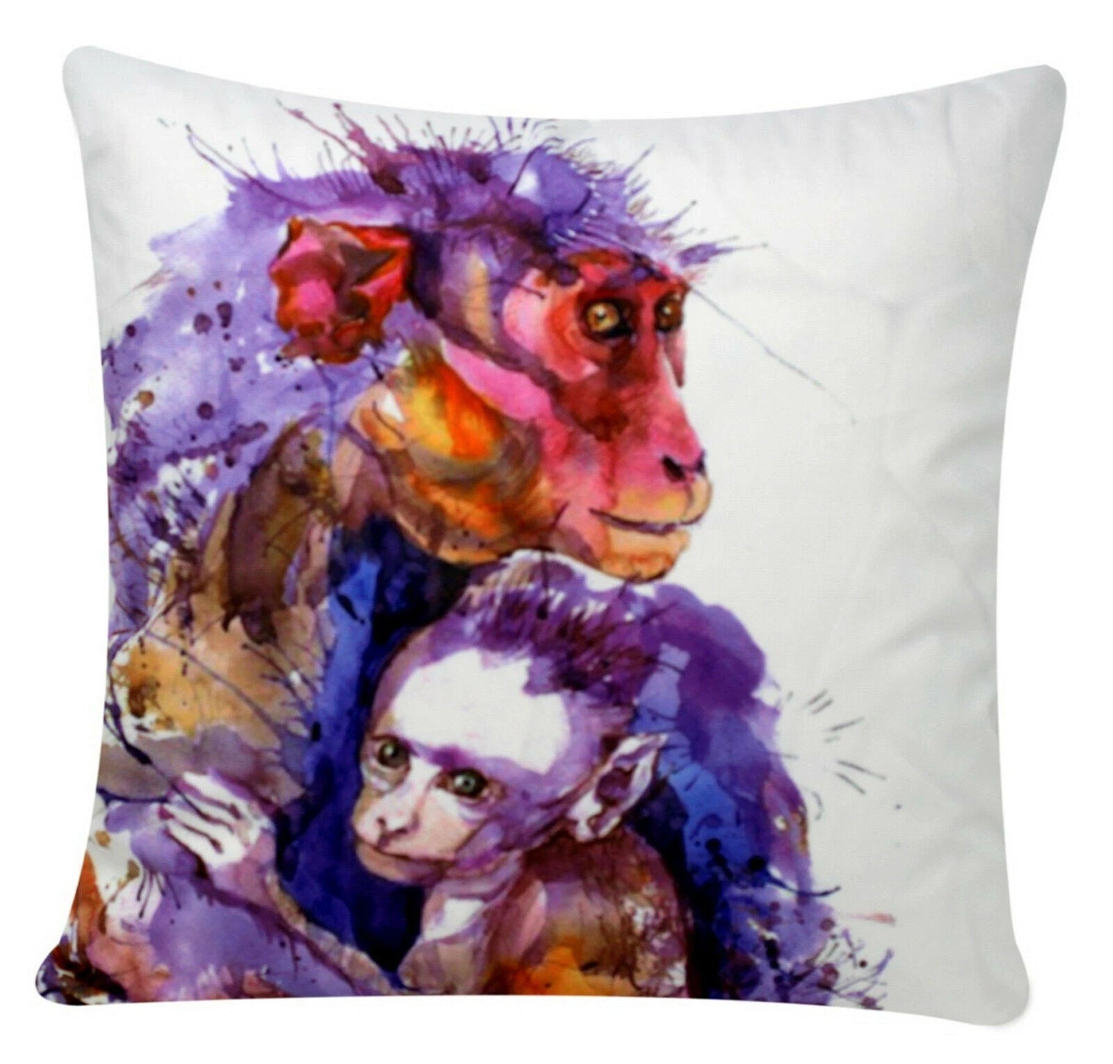 Cushion Cover Animal Print for Home Sofa Chair Bed Couch, Decorative Pillowcases
