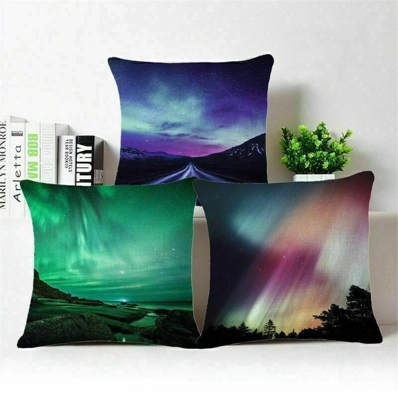 Decor Case Fashion Starry Cover Cushion Sofa Throw Home Sky
