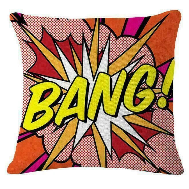 Letter Bang Cushion Home Pillow Decor Cover Fashion Sofa Case