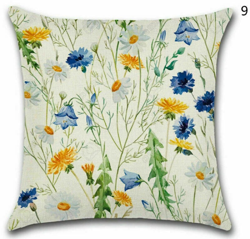 18 "Plant Home Decor Sofa Car Throw Cushion Pillow Case Cover