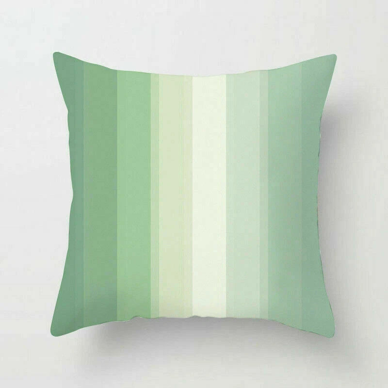 Polyester Geometric Sweet Pillow Case Sofa Waist Home Cover Cushion Decor 18"