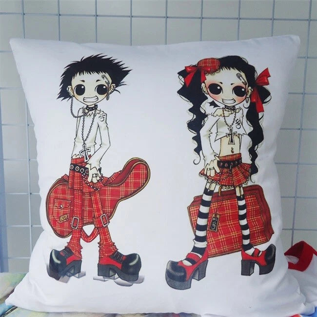 50Pcs 18" White Sublimation Blank Pillow Case DIY Sofa Car Waist Cushion Cover