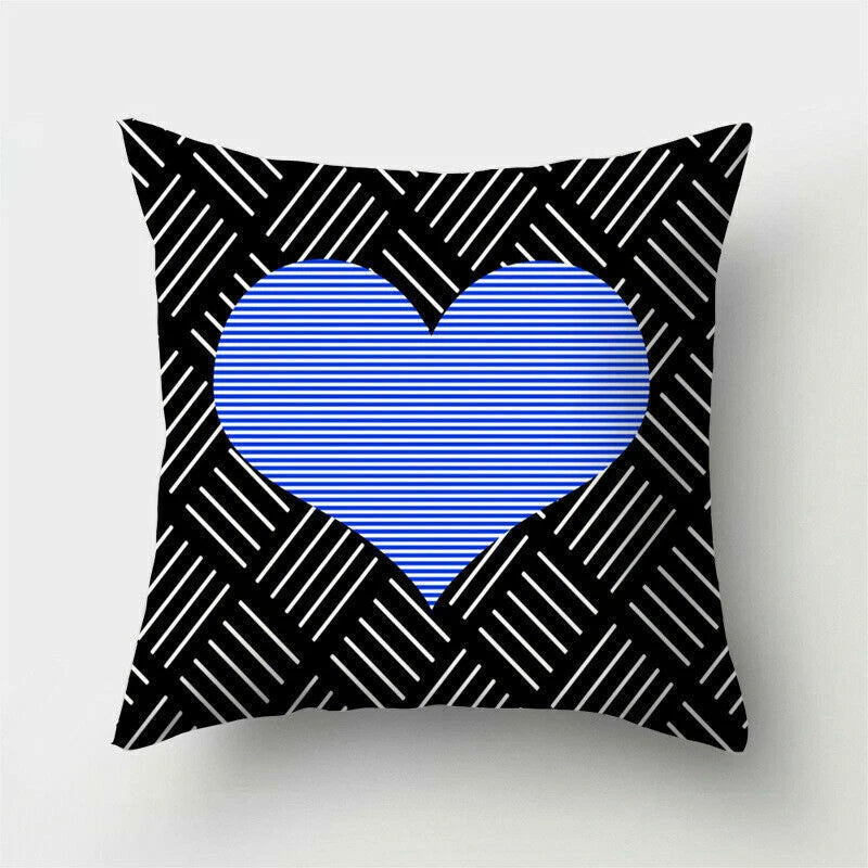 18inch Polyester Strange Fashion Pillow Case Cover Home Waist Sofa Cushion Decor