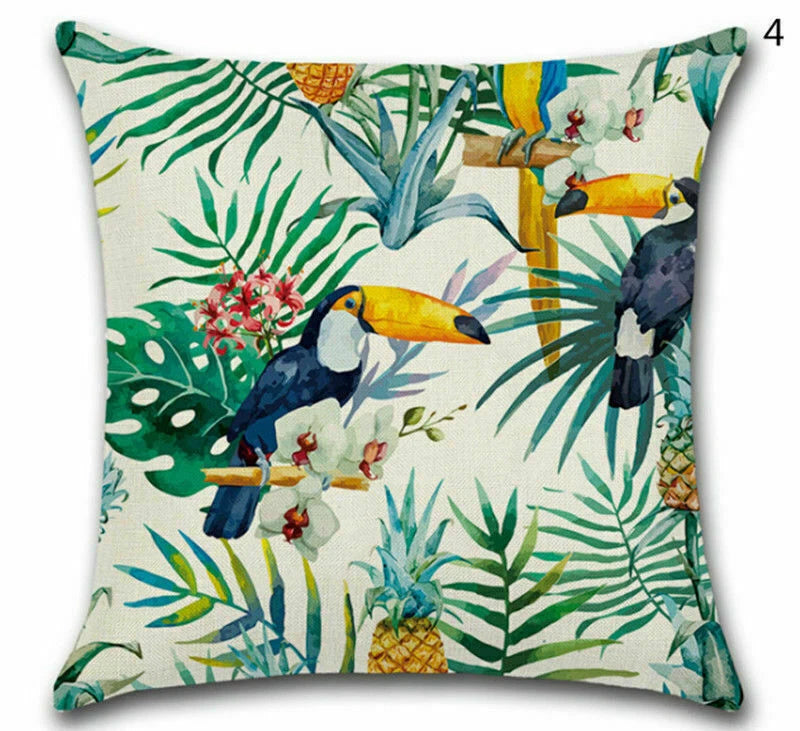 18 "Plant Home Decor Sofa Car Throw Cushion Pillow Case Cover