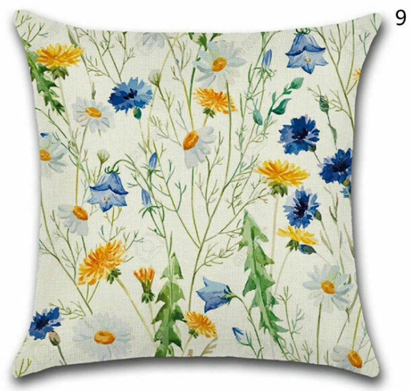 18 "Plant Home Decor Sofa Car Throw Cushion Pillow Case Cover