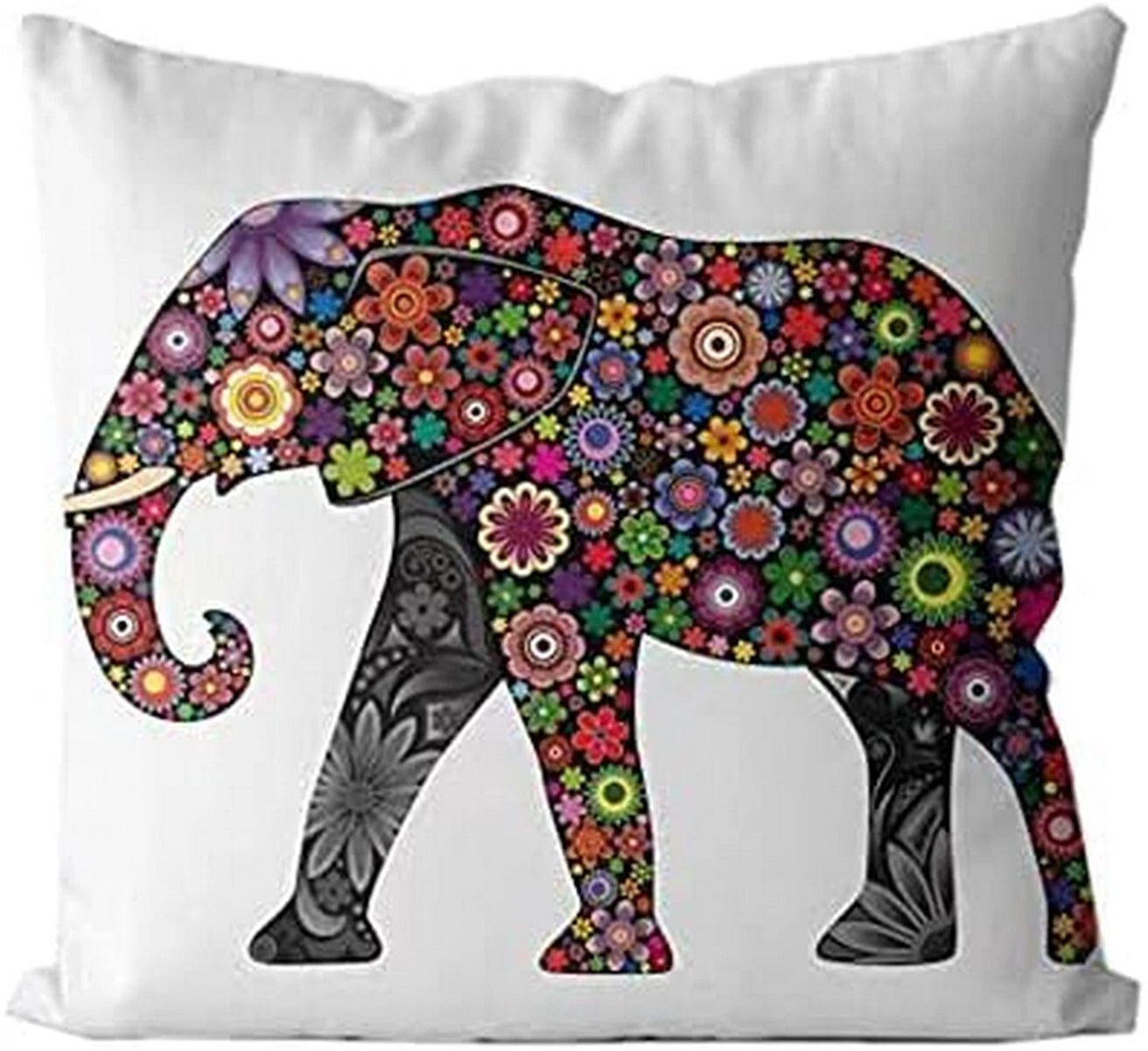 Cushion Cover Animal Print for Home Sofa Chair Bed Couch, Decorative Pillowcases
