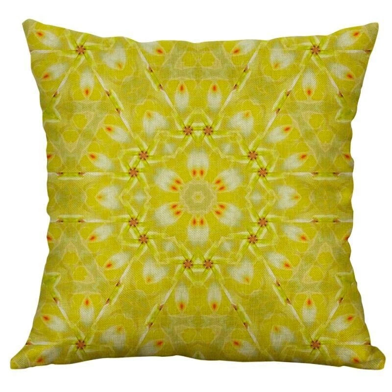 Leaves Feather   Cushion Cover Throw Pillow Case Home Sofa Car Decor