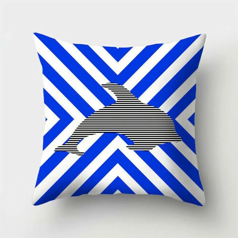 18inch Polyester Strange Fashion Pillow Case Cover Home Waist Sofa Cushion Decor