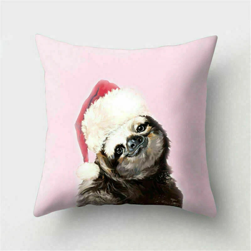 Decor Cushion Pink Throw Cover Case Cute Sofa Cover Animal Home Pillow