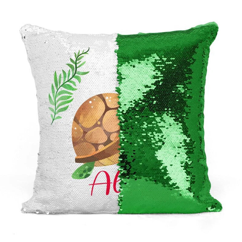 10Pcs Blank Reversible Sequin Pillowcase Home Sofa Car Decor for Sublimation New