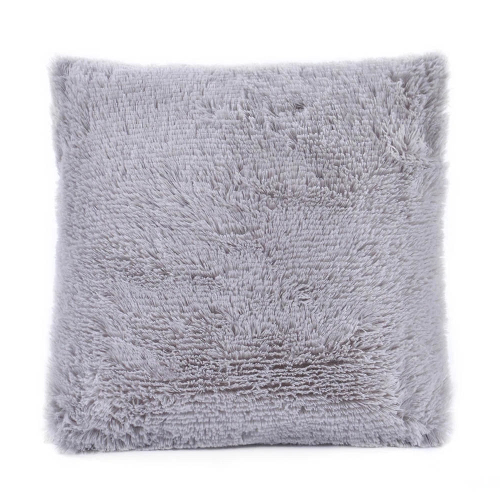 Cushion Cover Solid Color Soft Pillowcase Office Home Bed Sofa Car Décor New