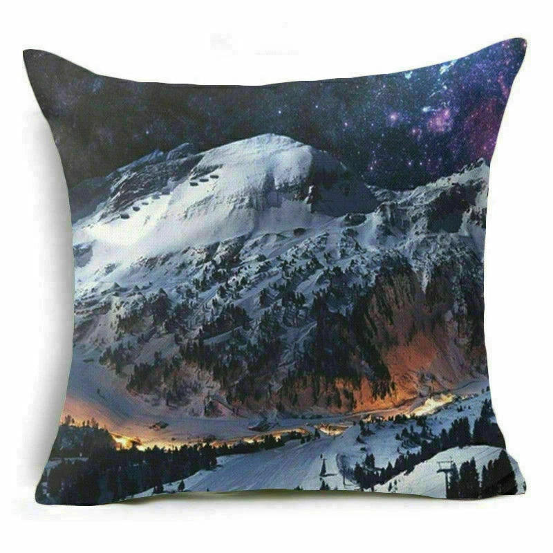 18'' Forest Plant pillow case sofa waist Home cover cushion Decor