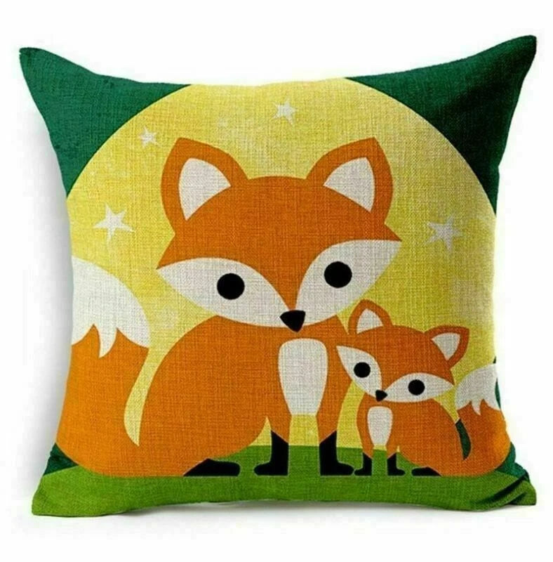 Decor Home Sofa  Animal Cartoon Cushion Case Cover Pillow Fashion