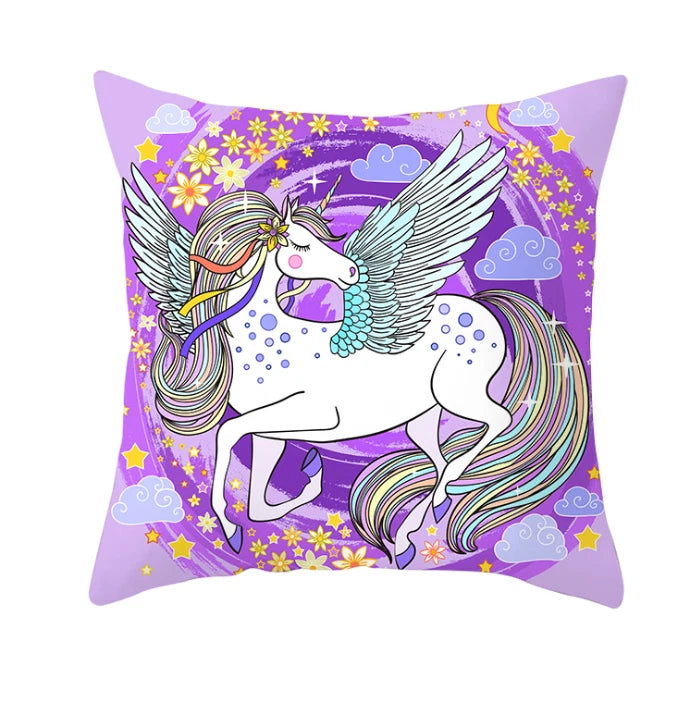 18''X18'' LOVE FLOWER ROSE POLYESTER CUSHION COVER PILLOW CASE HOME SOFA DECOR