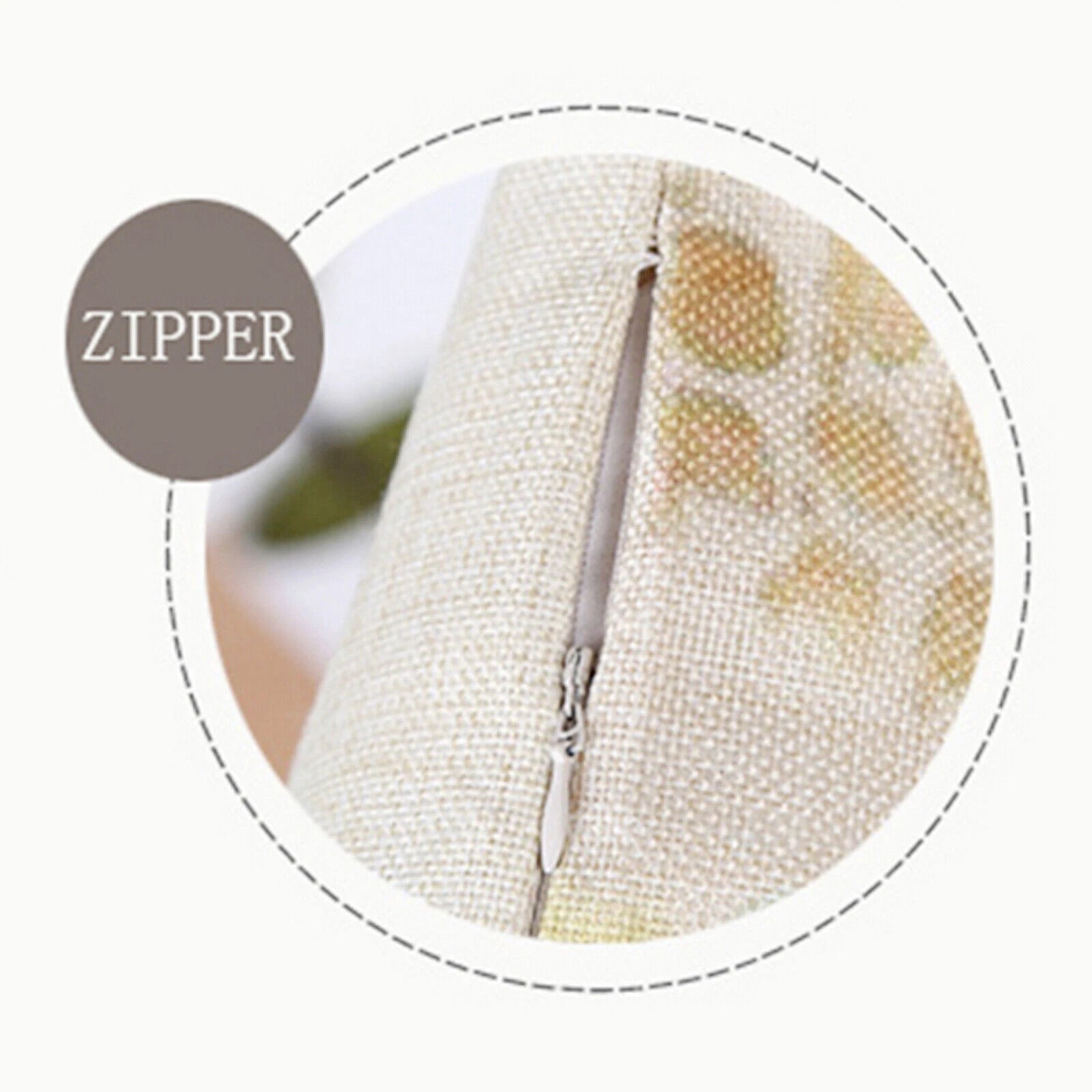 Leaves Feather   Cushion Cover Throw Pillow Case Home Sofa Car Decor