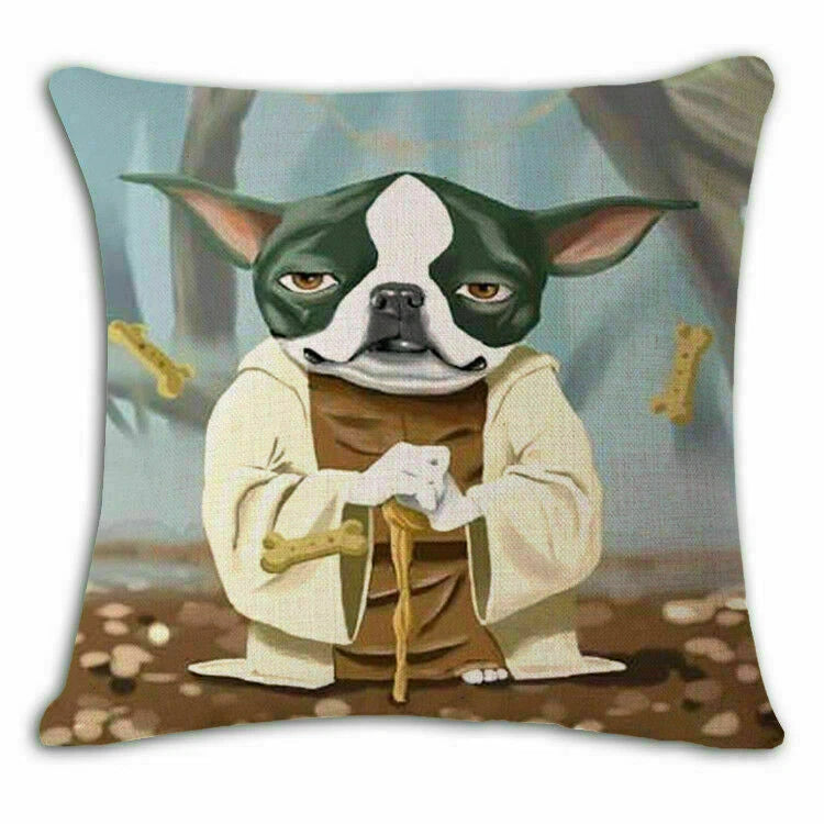 Decor Case Spoof 18" Cover Cushion Sofa Throw Home Pitbull