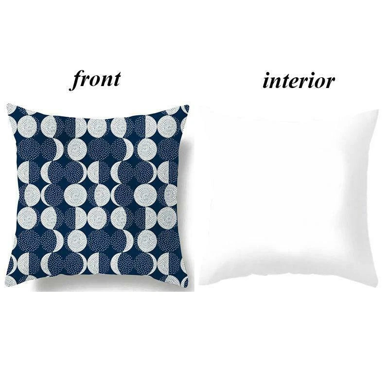 Super Soft Geometric Print Pillow Cases Art Cushion Covers for Sofa Pillowcases