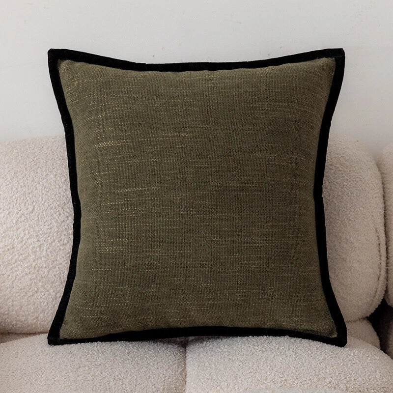 20"x20" Vintage Chenille Fabric Throw Pillow Covers Sofa Bed Cushion Cover Case