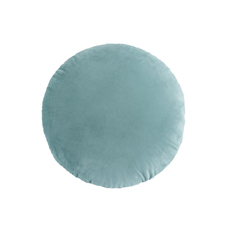 45cm Solid Color Round Cushion Cover Soft Velvet Pillowcase Home Sofa Bed Decor