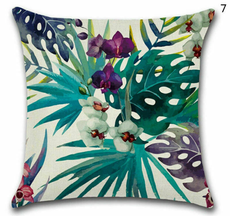 18 "Plant Home Decor Sofa Car Throw Cushion Pillow Case Cover