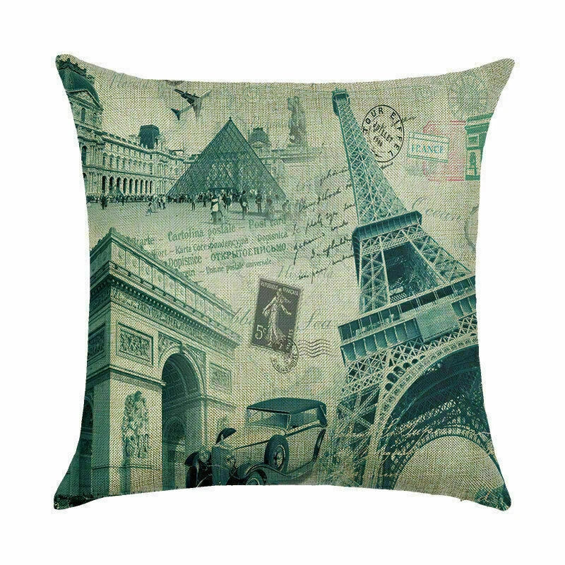 waist case building pillow Home cushion car Print cover cover DecorFamous sofa