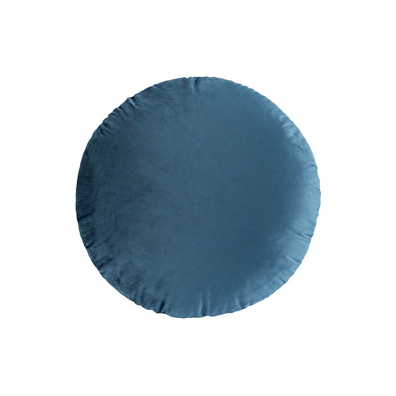 45cm Solid Color Round Cushion Cover Soft Velvet Pillowcase Home Sofa Bed Decor