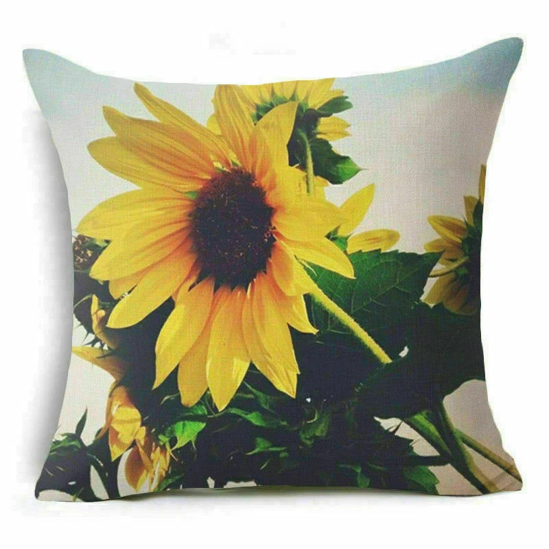 18'' Forest Plant pillow case sofa waist Home cover cushion Decor