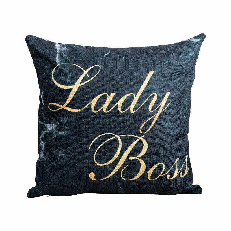 18inch Polyester Geometric Pillow Case Cover Sofa Waist Home Cover Cushion Decor