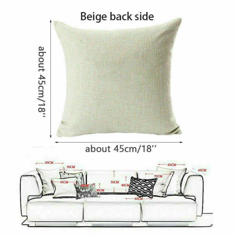 Cover Home Future Decor Waist Pillow Letter Case Cushion Sofa