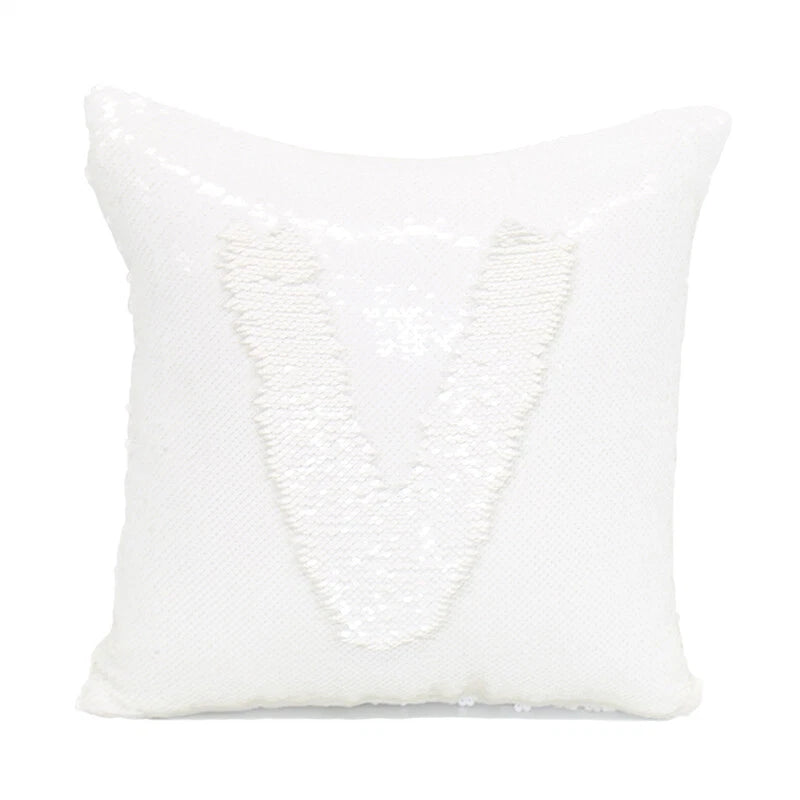 10Pcs Blank Reversible Sequin Pillowcase Home Sofa Car Decor for Sublimation New