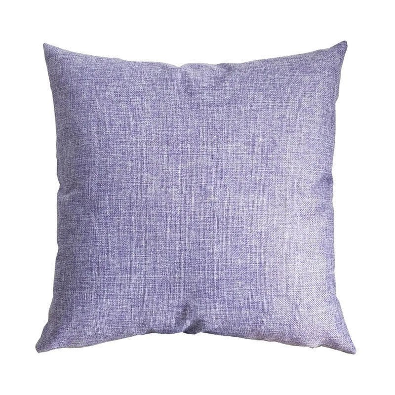 New 16*16" Plain Linen Cushion Cover Pillow Cases Home Sofa Decor Multicolor