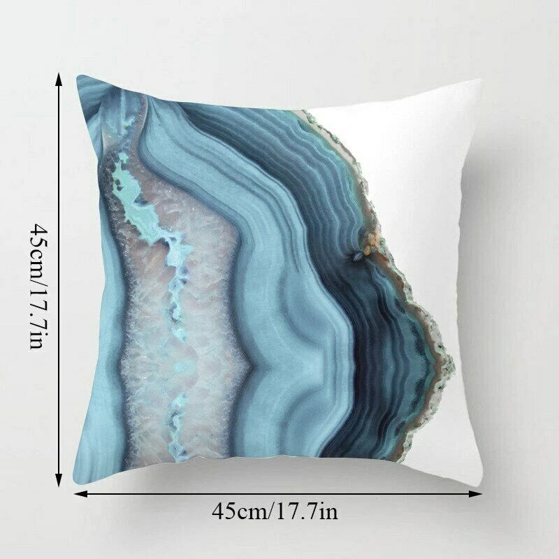 Super Soft Geometric Print Pillow Cases Art Cushion Covers for Sofa Pillowcases