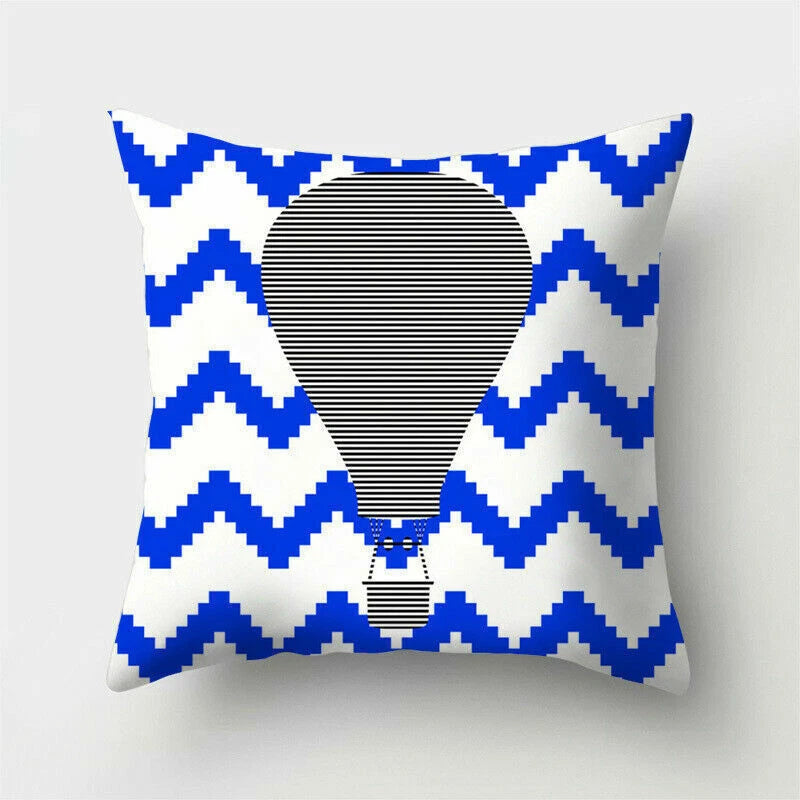 18inch Polyester Strange Fashion Pillow Case Cover Home Waist Sofa Cushion Decor